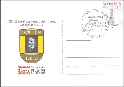 FILATELISTIČNO DRUŠTVO LOVRO KOŠIR ŠKOFJA LOKA